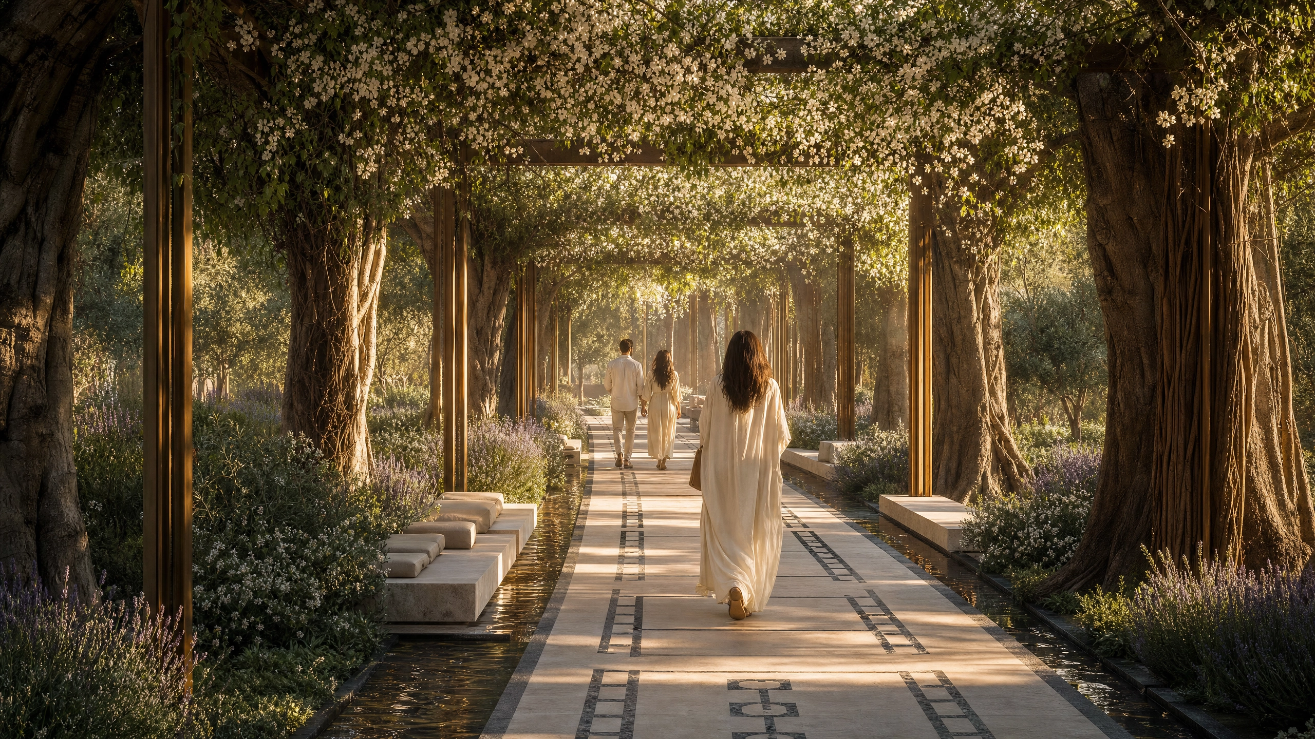 Jasmine boulevard promenade