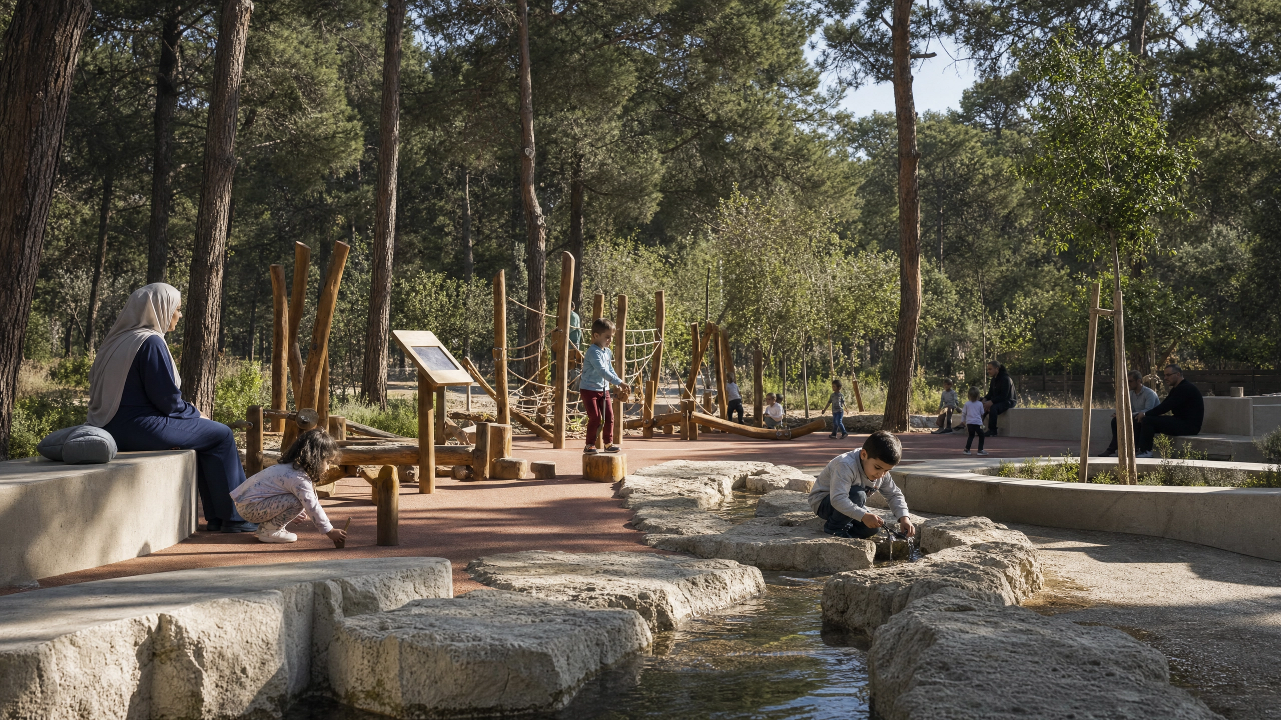 Children's play garden